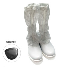 Permanent Static Control White Sole ESD Anti-static Safety Steel Toe Boots